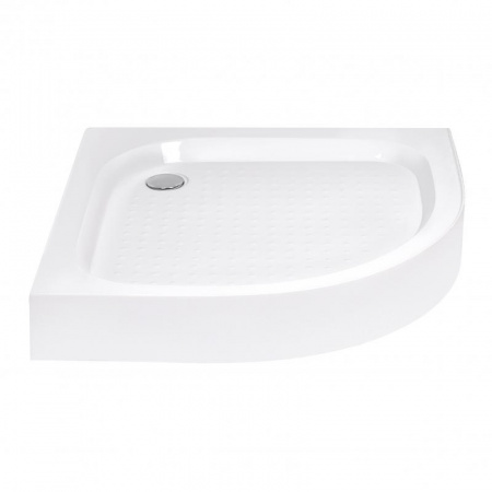 Душова кабіна Lidz Latwa SC90x90.SAT.LOW.GR, скло тон. 4 мм + Lidz Душовий піддон KAPIELKA ST90x90x14