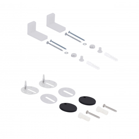 Унітаз підлоговий Qtap Robin Ultra Quiet безобідковий з сидінням Soft-close MATT BLACK QT13226083AMB