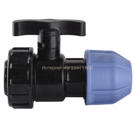 Кран кульовий ПНД Vsplast 25*3/4 ''  ВР 6002 в інтернет-магазині Yago