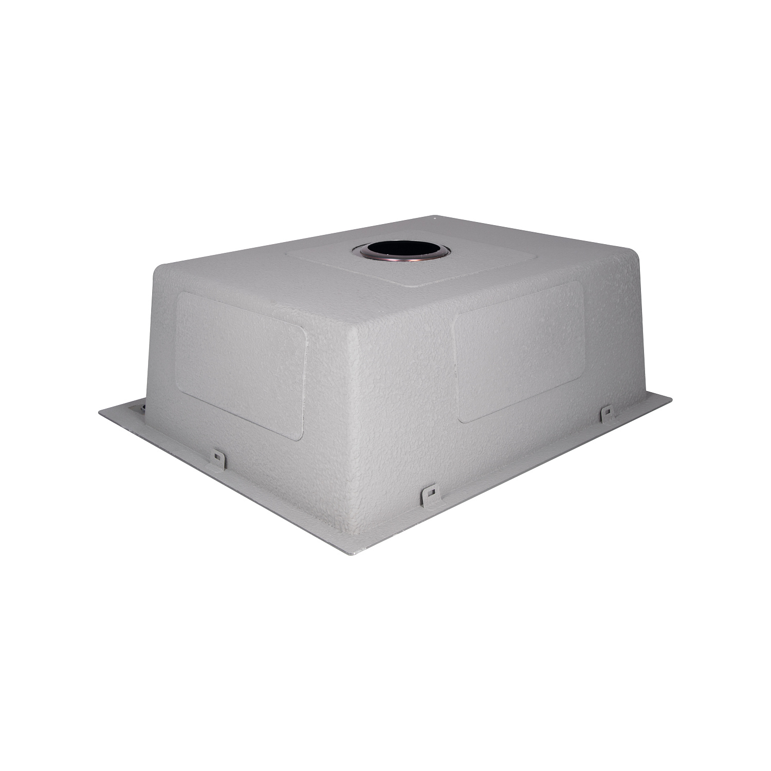 Мийка для кухні інтегрована Lidz Handmade H6050B (LDH6050BPVD43621) Brushed Black PVD 3,0/1,0 мм