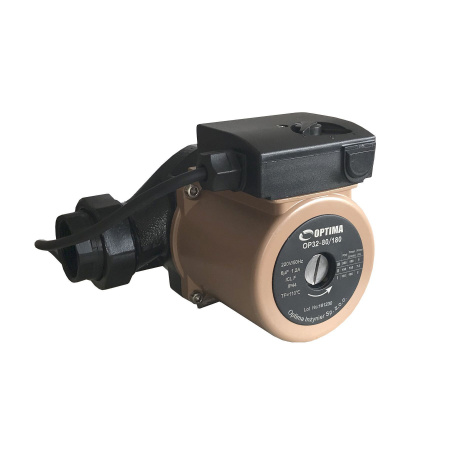 Насос циркуляційний Optima OP32-80 180мм + гайки, + кабель з вилкою в інтернет-магазині Yago