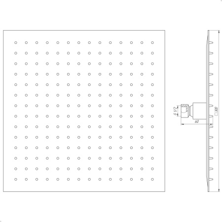 Душова лійка Globus Lux STQ-0300