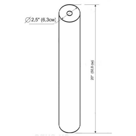 Картридж вугільний пресований Slim line 20*2,5″ Bio+ systems CTO-20В в інтернет-магазині Yago