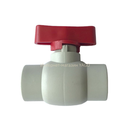 Кран кульовий(міні) Kalde PPR ф32 червоний  20925 в інтернет-магазині Yago