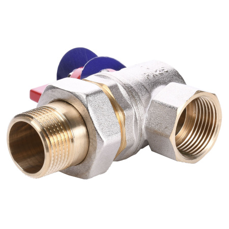 Кран кульовий кутовий з американкою SOLOMON 1″ ПОСИЛЕННИЙ B1043 в інтернет-магазині Yago