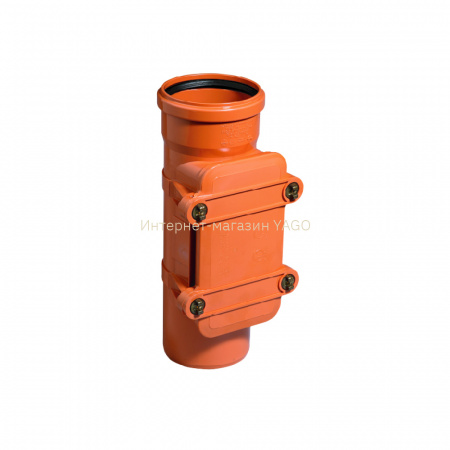 Ревізія ПВХ каналізаційна Ostendorf KG 160, з прямокутним люком в інтернет-магазині Yago
