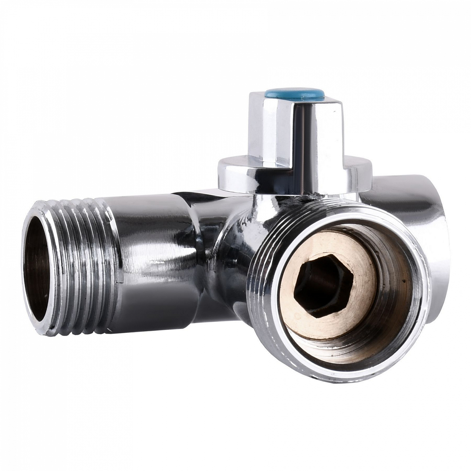 Кран кульовий для пральної машини SOLOMON 1/2″х3/4″х1/2″ A7053 в інтернет-магазині Yago