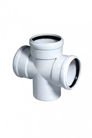 Хрестовина PPR каналізаційна Ostendorf Skolan 110, 87° в інтернет-магазині Yago