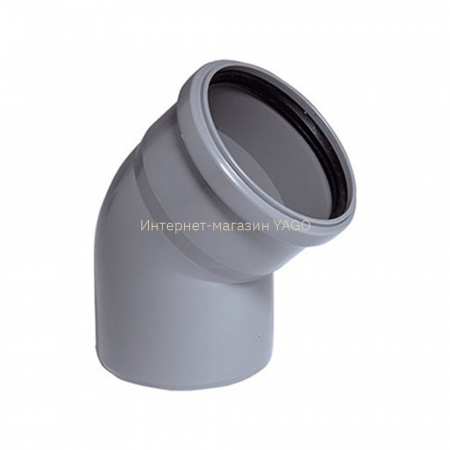 Коліно PPR каналізаційне Ostendorf HT-Safe 40, 45° в інтернет-магазині Yago