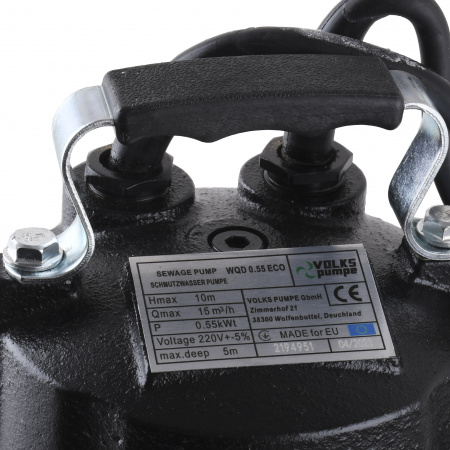 Насос фекальний  VOLKS pumpe WQD 0.55 ECO 0.55кВт в інтернет-магазині Yago