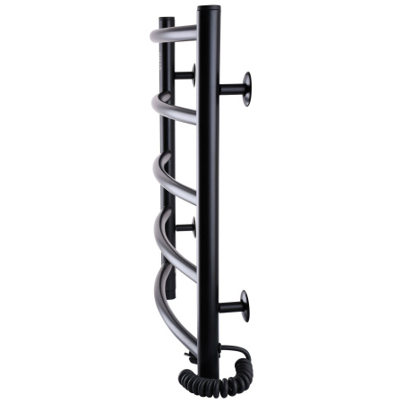 Рушникосушарка UNIO LD ER 500-500-5 BLK Драбинка Дуга електро чорна в інтернет-магазині Yago