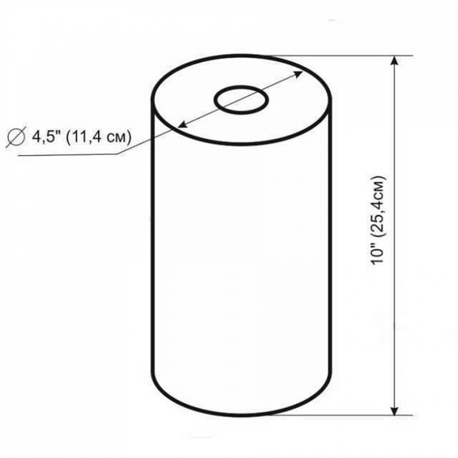 Картридж поліпропіленовий Bio+ systems PP-10L (20 мкм) BigBlue 10″ в інтернет-магазині Yago