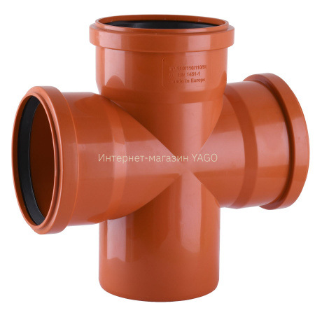 Хрестовина VSplast 110х110х110х90° зовнішня в інтернет-магазині Yago