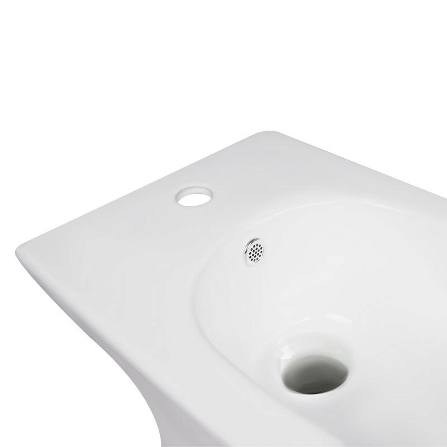 Біде підлогове Qtap Presto 540х340х400 White QT24441217C