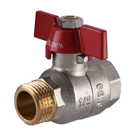 Кран кульовий прямий SOLOMON  1/2″ ЗВ КБ PN30 B1015 в інтернет-магазині Yago