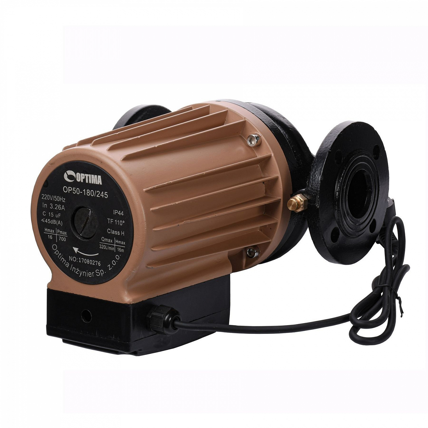 Насос циркуляційний фланцевий Optima OP50-180 245мм + кабель з вилкою в інтернет-магазині Yago