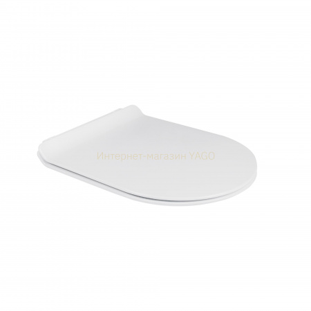 Сидіння для унітаза Qtap Presto з мікроліфтом Slim QT26991217AW