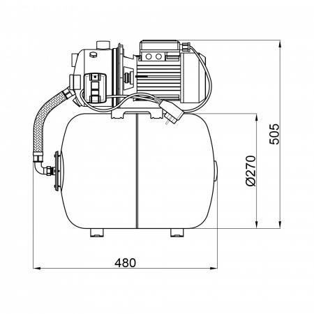 Насосна станція Thermo Alliance AT-SJETS80 0,55 кВт в інтернет-магазині Yago