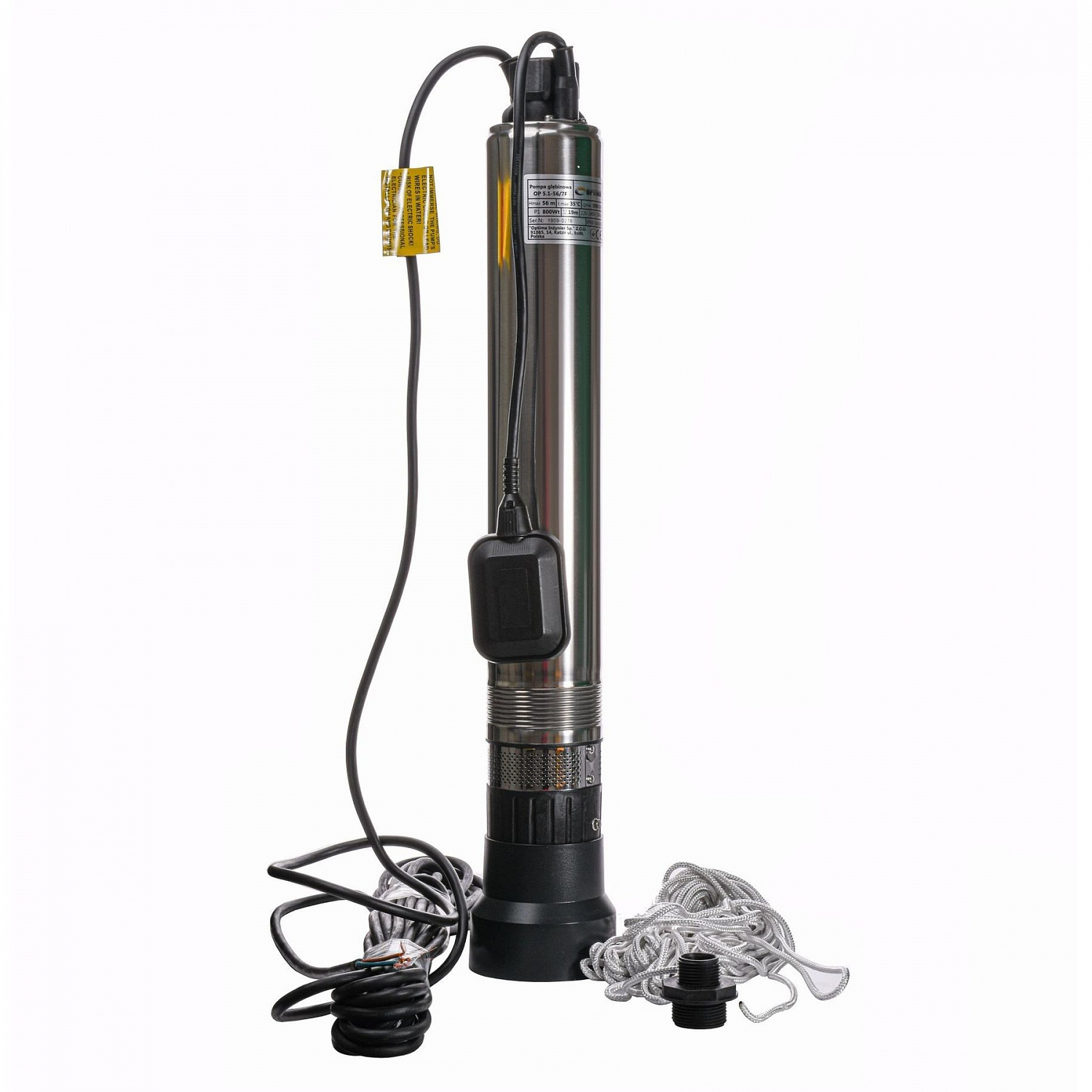 Насос колодязний OPTIMA OP 5,1 - 56/7  F 0,8кВт (з поплавком) в інтернет-магазині Yago