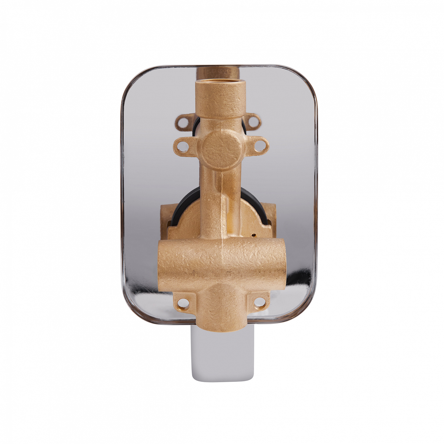 Змішувач для душу Qtap Vlasta прихованого монтажу на два споживача QTVLA6028102NC Chrome