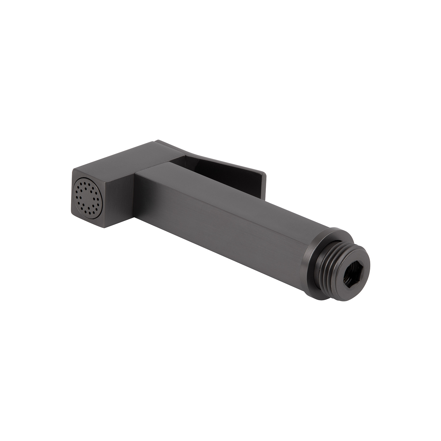 Змішувач для раковини Qtap Gemini (з гігієнічним душем) QTGEM272GMB45692 Gunmetal Black PVD