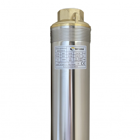 Насос свердловинний з підв. стійк. до піску OPTIMA  4SDm3/ 9 0.55 кВт 65м + пульт+кабель 1,5м NEW в інтернет-магазині Yago