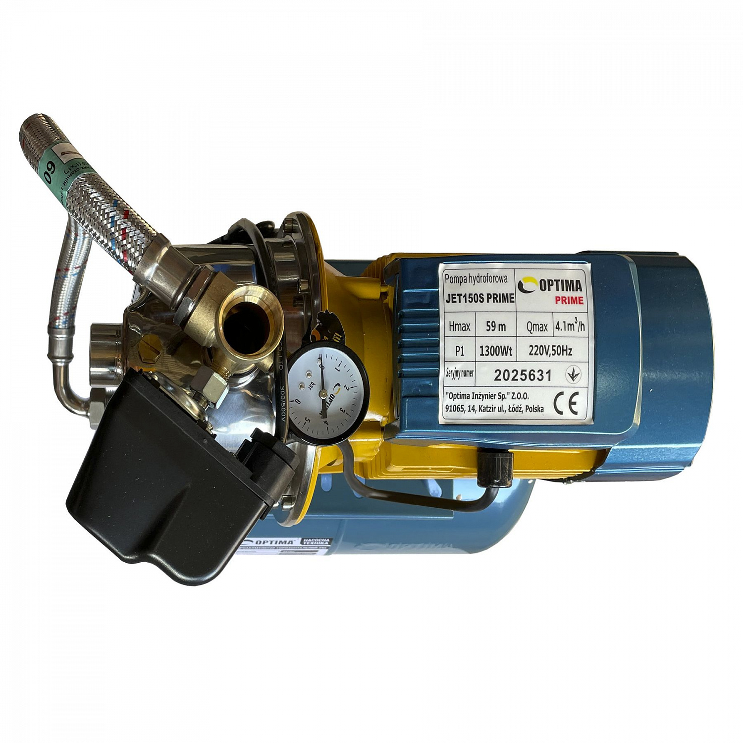 Насосна станція  Optima JET150S PRIME-24 бак OPTIMA 1,3кВт на гребінці в інтернет-магазині Yago