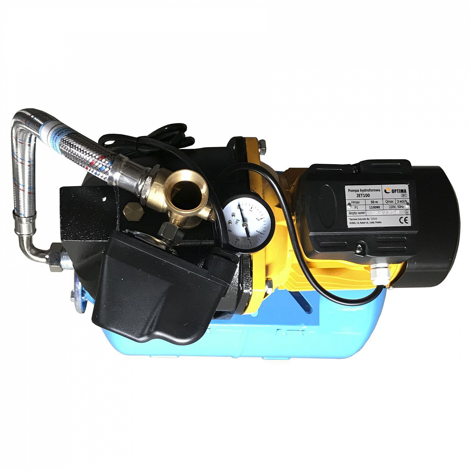 Насосна станція Optima JET100-24 1,1кВт чавун довгий на гребінці в інтернет-магазині Yago