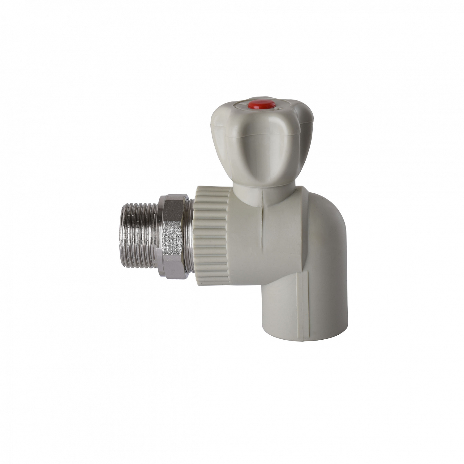 Кран радіаторний кутовий PPR ф25x3/4″  2026 в інтернет-магазині Yago