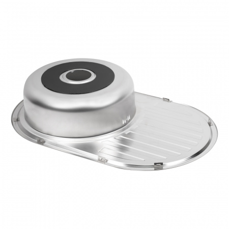 Кухонна мийка Lidz 7750 0,6 мм Satin (LIDZ775006SAT)