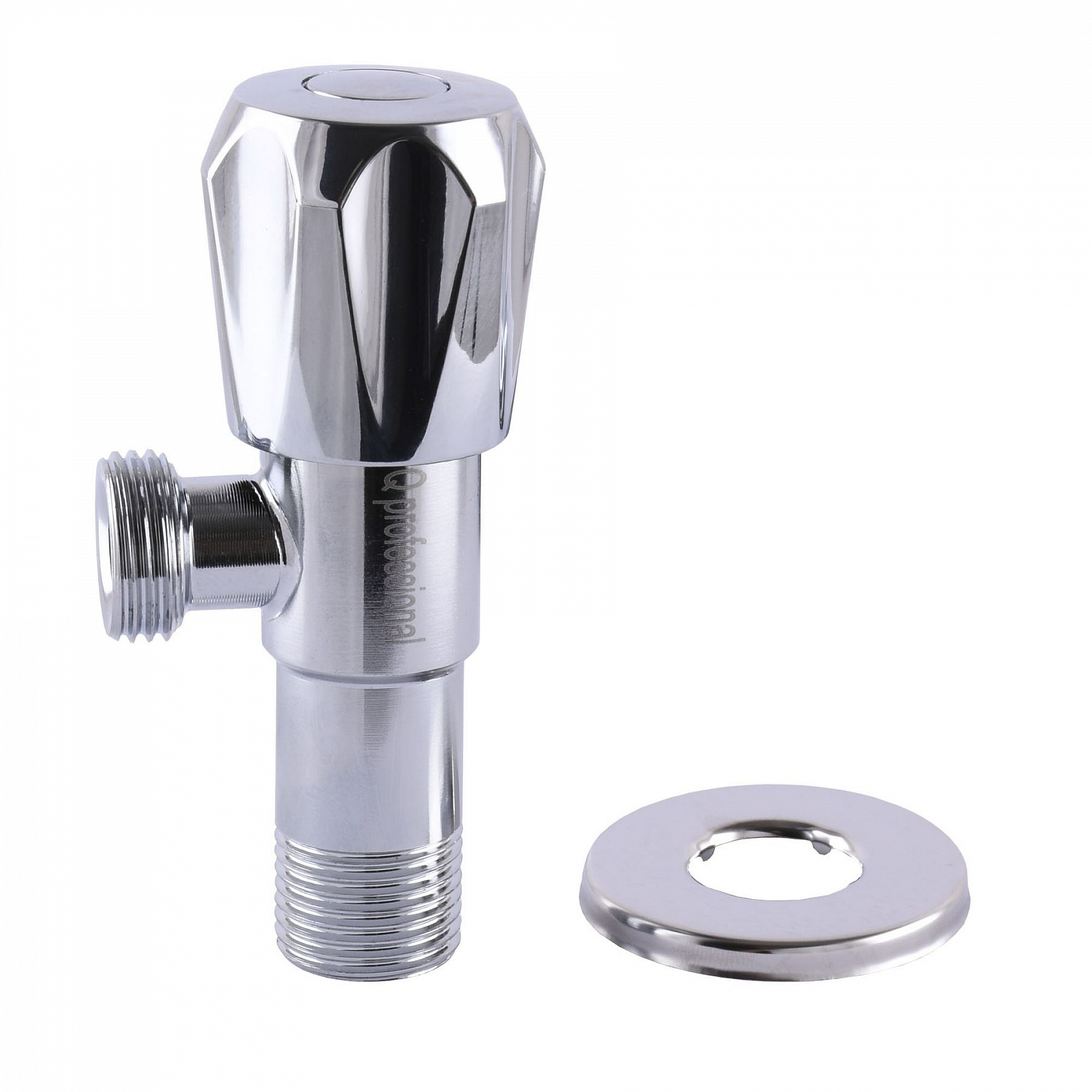 Кран вентильний кутовий Professional 1/2″X1/2″ NV-QP999 в інтернет-магазині Yago