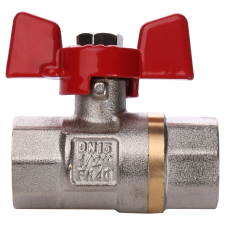 Кран кульовий прямий Q PROFESSIONAL  1/2″ ВВ КБ PN40 QP151 в інтернет-магазині Yago