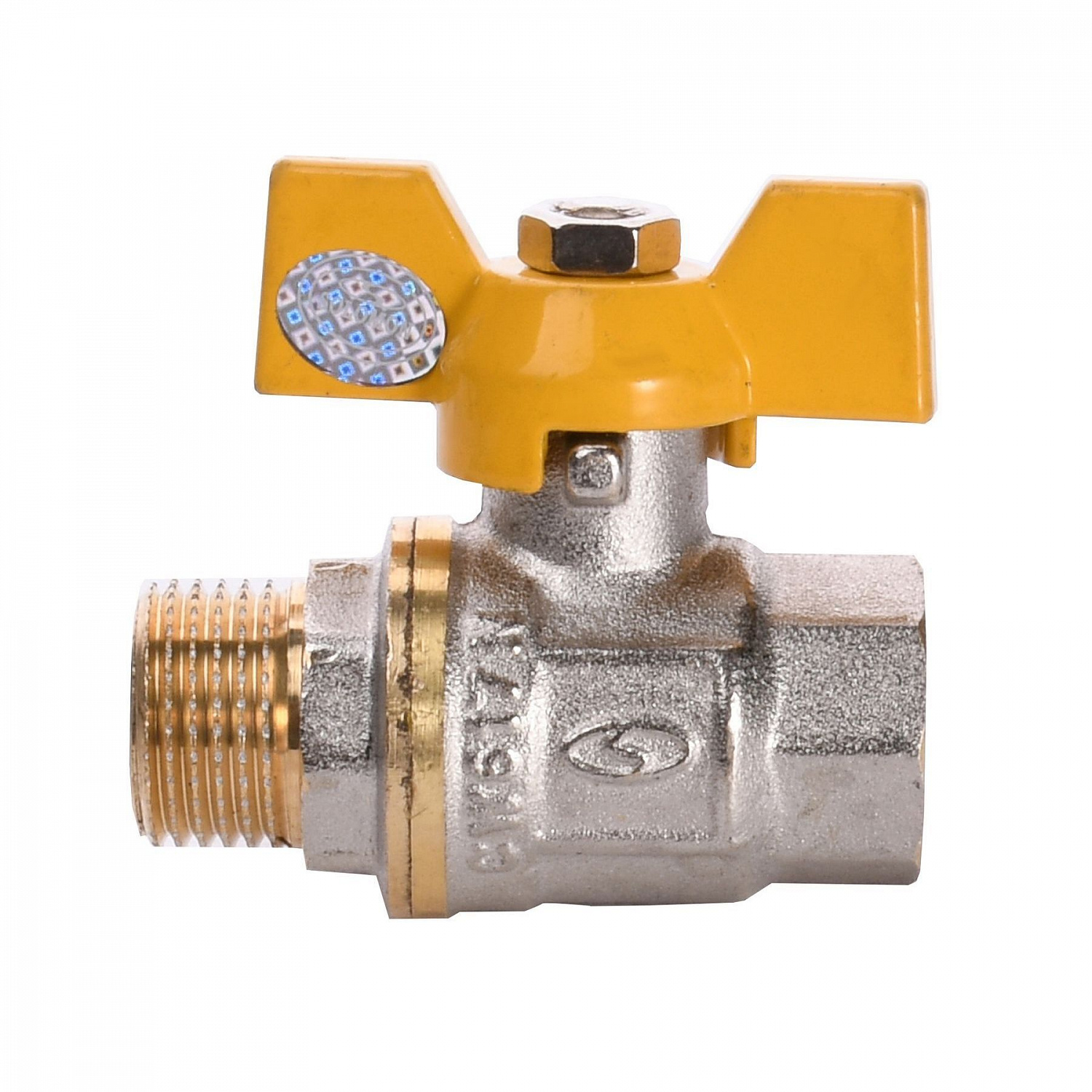 Кран кульовий прямий SOLOMON 1/2″ ЗВ ЖБ PN40 B1008 в інтернет-магазині Yago