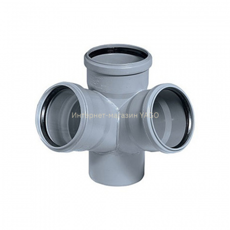 Хрестовина PPR каналізаційна Ostendorf HT-Safe 110, 67° (двоплощинна) в інтернет-магазині Yago