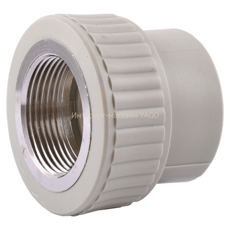 Муфта внутрішня різьба Vsplast PPR 20*3/4″ ** 1004 в інтернет-магазині Yago