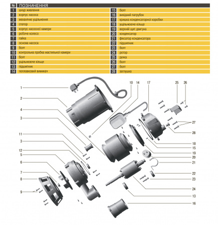 Насос фекальний  Optima WQD15-15 1,5кВт в інтернет-магазині Yago