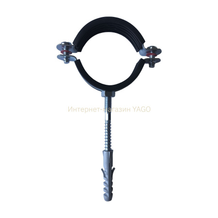 Хомут трубний SIGUR  (комплект) 2 1/2″, 75-80мм в інтернет-магазині Yago
