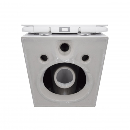 Унітаз підвісний Qtap Jay безобідковий з сідінням Soft-close QT07335176W