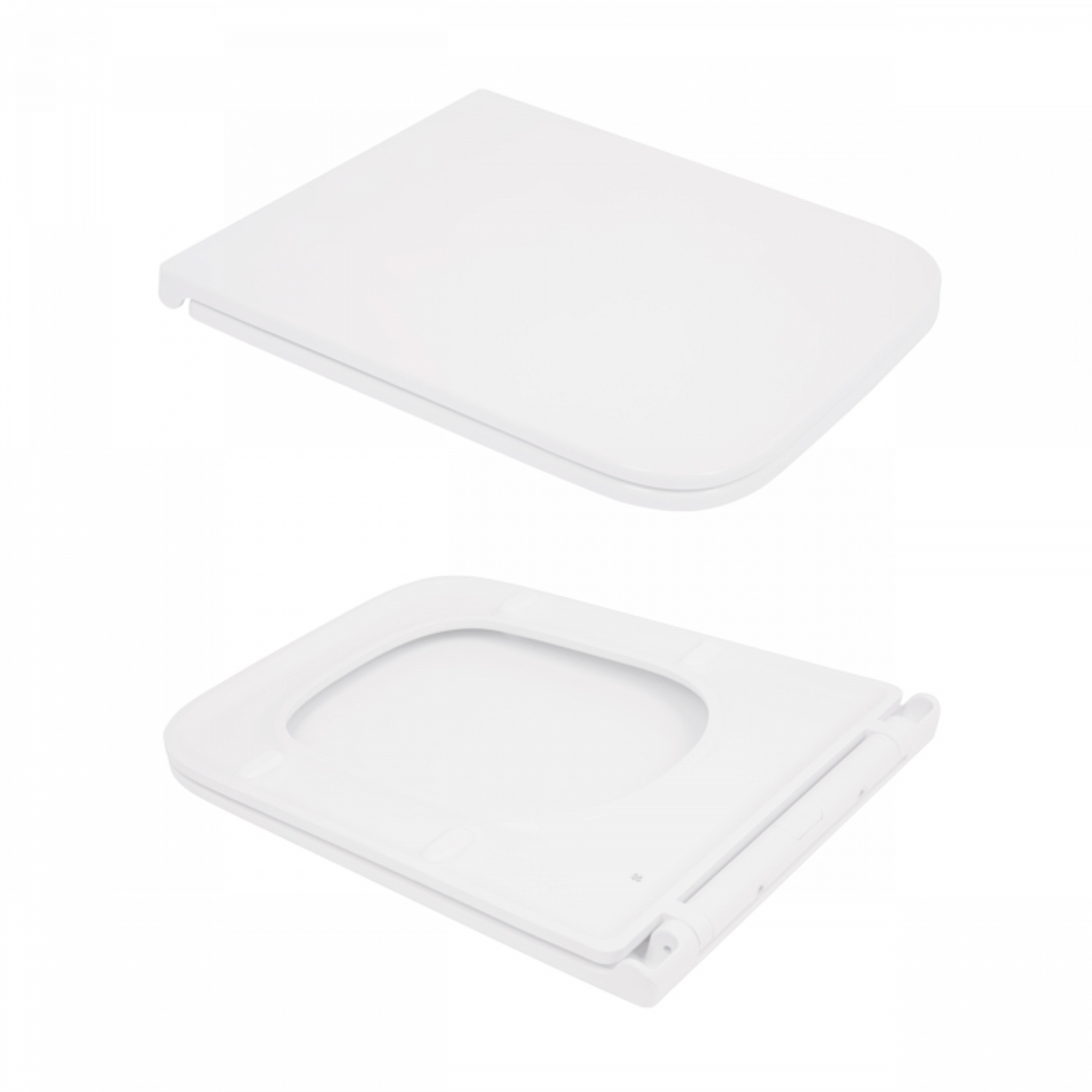 Унітаз підвісний Qtap Gemini безободковий з сидінням Soft-close QT2533076EUQW