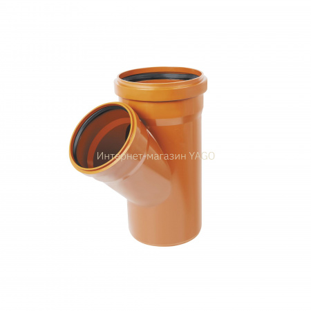 Трійник каналізаційний Ostendorf KG 250х200х250, 45° в інтернет-магазині Yago