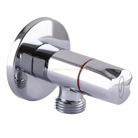 Кран напівобертовий кутовий SOLOMON 1/2″х3/4″ 9081 в інтернет-магазині Yago