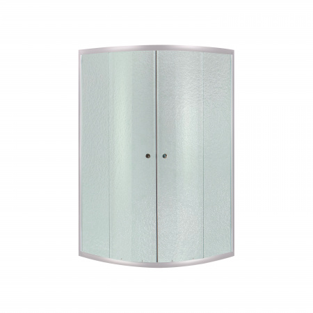 Душова кабіна Lidz Latwa SC90x90.SAT.LOW.FR, скло Frost 4 мм + Lidz Душовий піддон KAPIELKA ST90x90x15
