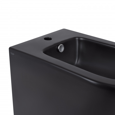Біде підлогове Qtap Scorpio 530x360x395 Matt black QT14441003CMB