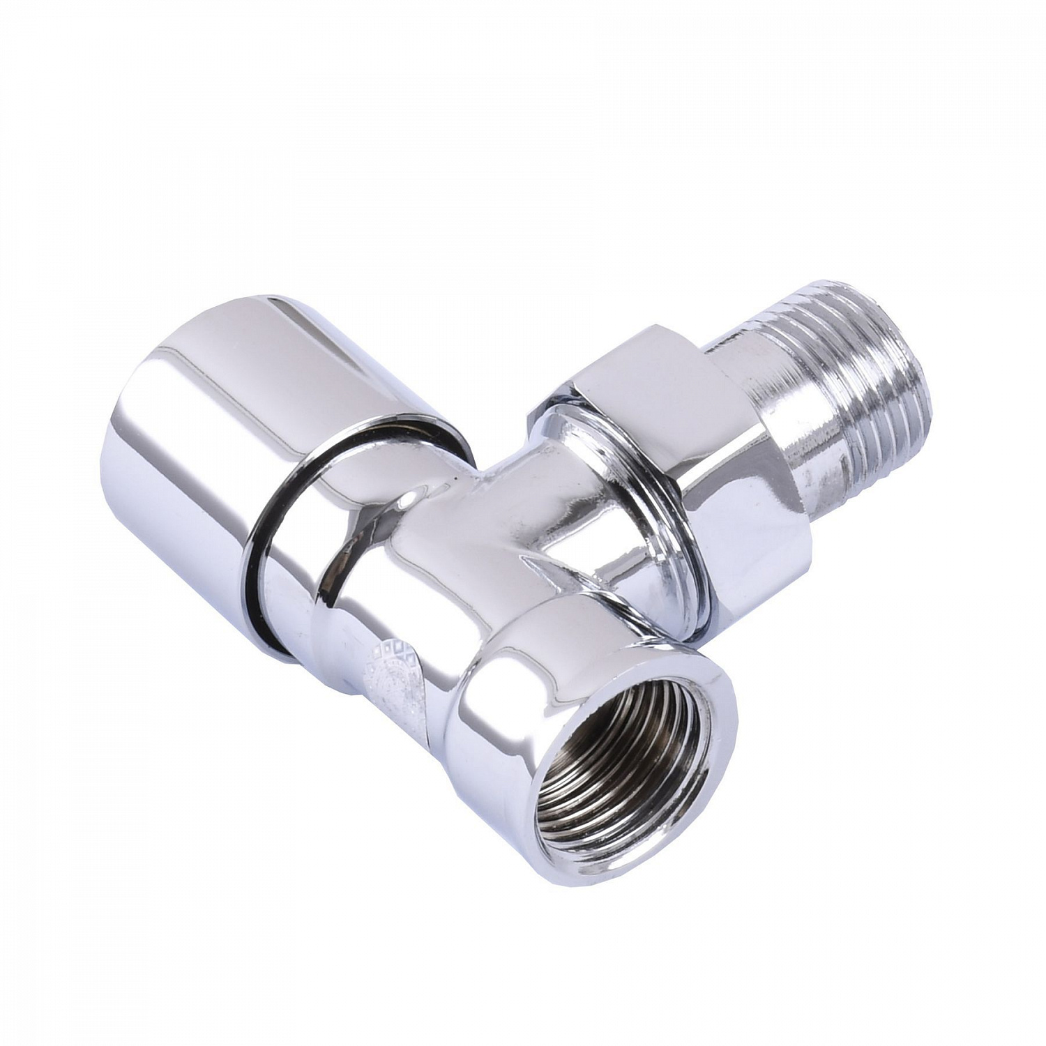 Кран вентильный с американкой1/2″ угловой п/ключ  CHROM Art. 1844 Solomon в інтернет-магазині Yago