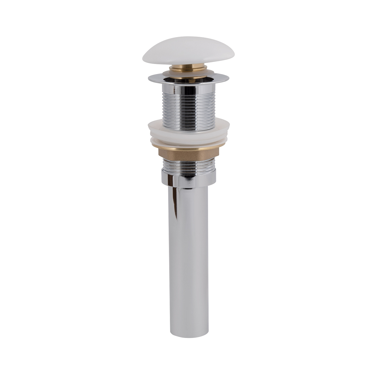 Донний клапан для раковини Qtap PU02 225х70х70 White