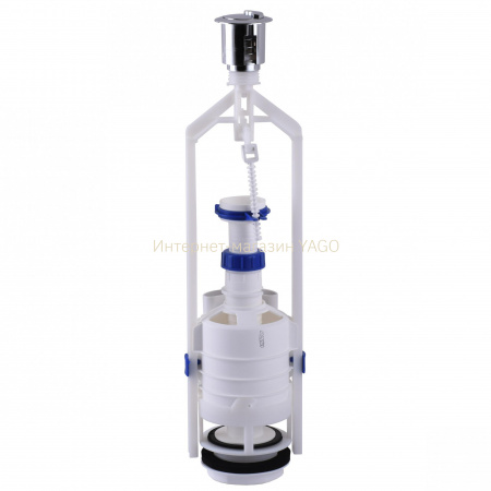 Двухфункціональний зливний клапан K.K.POL ZSD/207, 3/6л BIS(350/ZSD/207-00-T0)