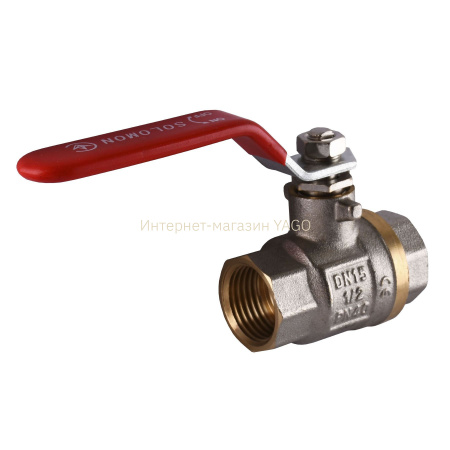 Кран кульовий прямий SOLOMON 1/2″ ВВ КР PN40 B1001 в інтернет-магазині Yago