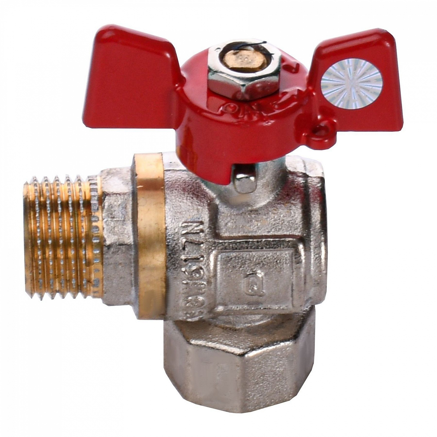 Кран кульовий Q PROFESSIONAL 1/2″  нв КБ  кутовий Q154  PN40 в інтернет-магазині Yago