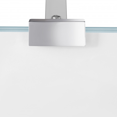Душова перегородка Qtap Walk-In Standard CRM201.C8 100х200 см, скло Clear 8 мм, покриття CalcLess