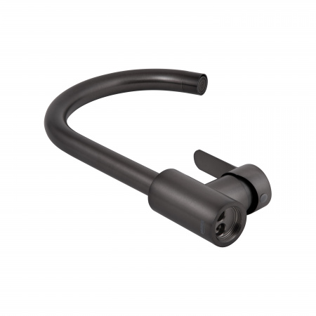 Змішувач для кухні U-образний Brinex Pure 015F U-образний  Graphite BRIPUR015FGRP